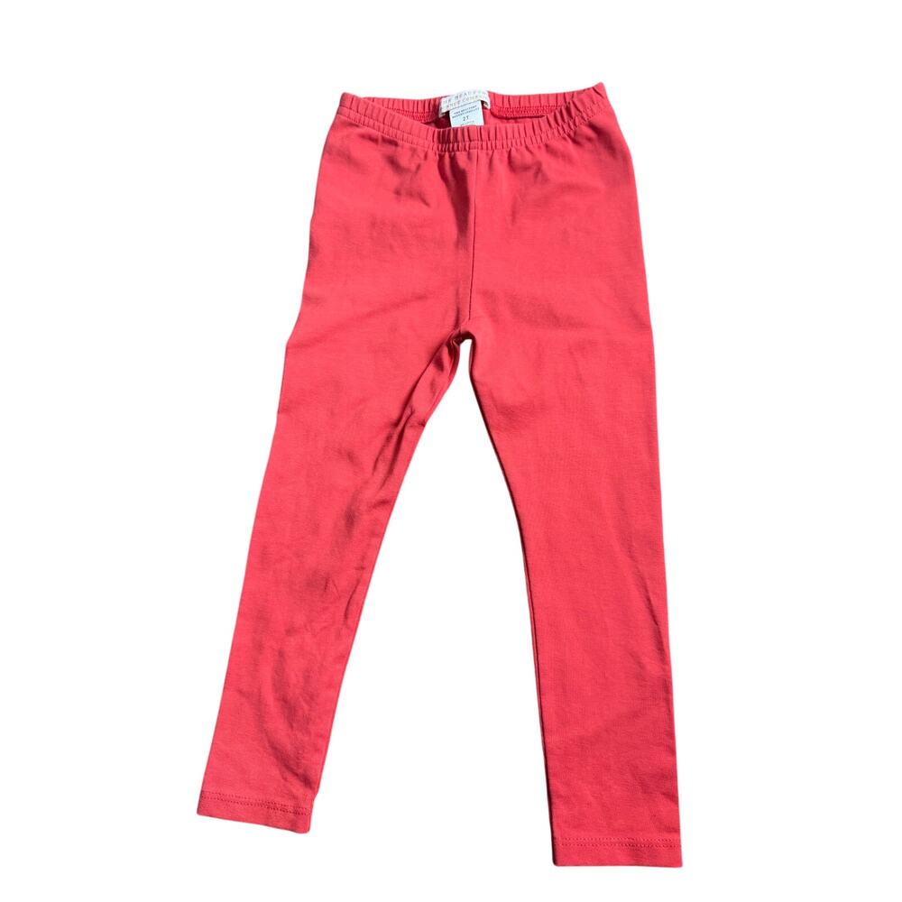 The Beaufort Bonnet Company Red Leggings size 2T